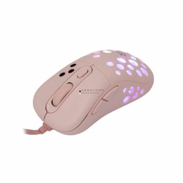 White Shark GM-5013 Azrael RGB Gamer mouse Pink