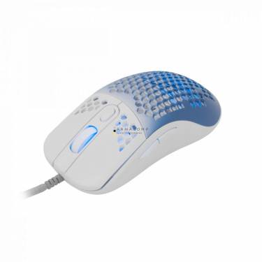 White Shark GMP-2201 Megalodon Gaming mouse + egérpad Blue/White