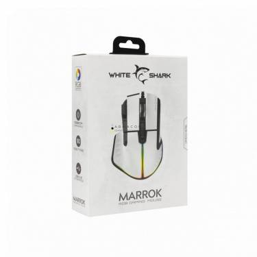 White Shark Marrok RGB Gaming Mouse White