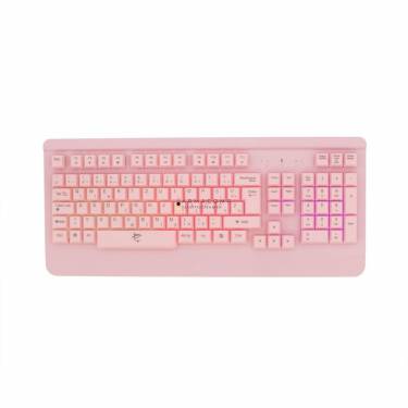 White Shark Mikasa Keyboard Pink US