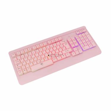 White Shark Mikasa Keyboard Pink US