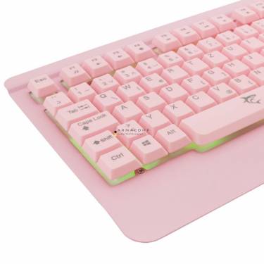 White Shark Mikasa Keyboard Pink US