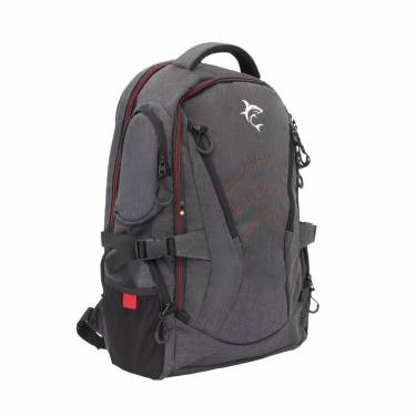 White Shark Night Rider Gaming Backpack 16" Gray