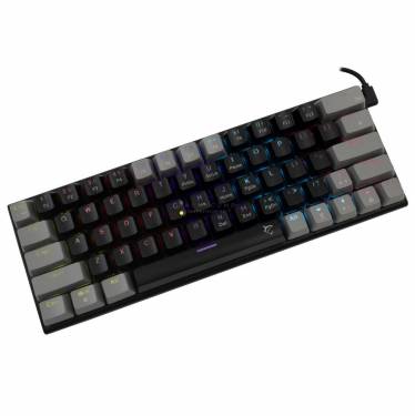 White Shark Wakizashi Blue Switches Gaming Keyboard Black/Grey US