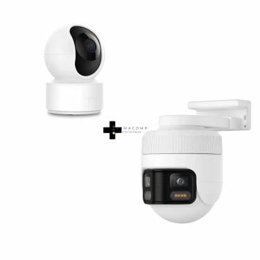 Xiaomi EC6 Panorama Outdoor Security Camera + C21 Home Security Camera PROMO csomag