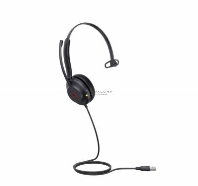 Yealink UH35 Mono Teams USB-C/A Headset Black