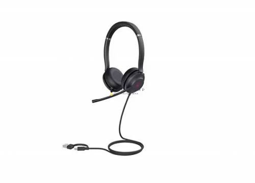 Yealink UH37 Dual UC USB-C/A Headset Black