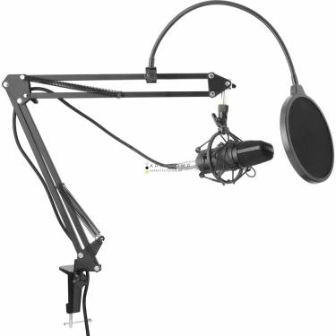 Yenkee YMC 1031 Streamer Studio Microphone Black