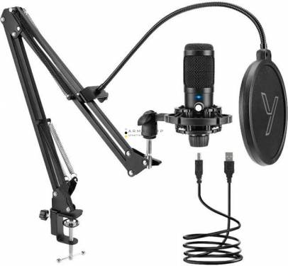 Yenkee YMC 1031 Streamer Studio Microphone Black