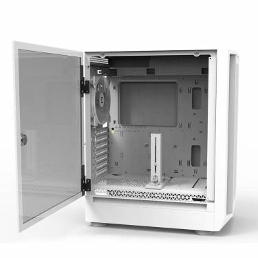 Zalman I6 Tempered Glass White