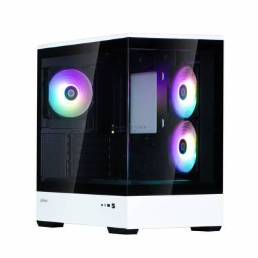 Zalman P30 BW Tempered Glass Black/White