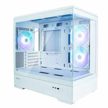 Zalman P30 Tempered Glass White