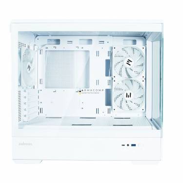 Zalman P30 Tempered Glass White