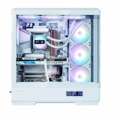 Zalman P50 Tempered Glass White