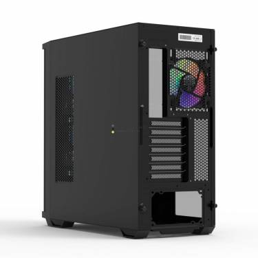 Zalman Z10 Plus RGB Tempered Glass Black