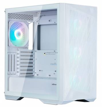 Zalman Z9 Iceberg MS Tempered Glass White