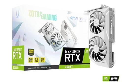 Zotac GeForce RTX3060 Ti 8GB DDR6 AMP White Edition (LHR)