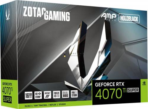 Zotac GeForce RTX4070 Ti Super 16GB DDR6X AMP Holo